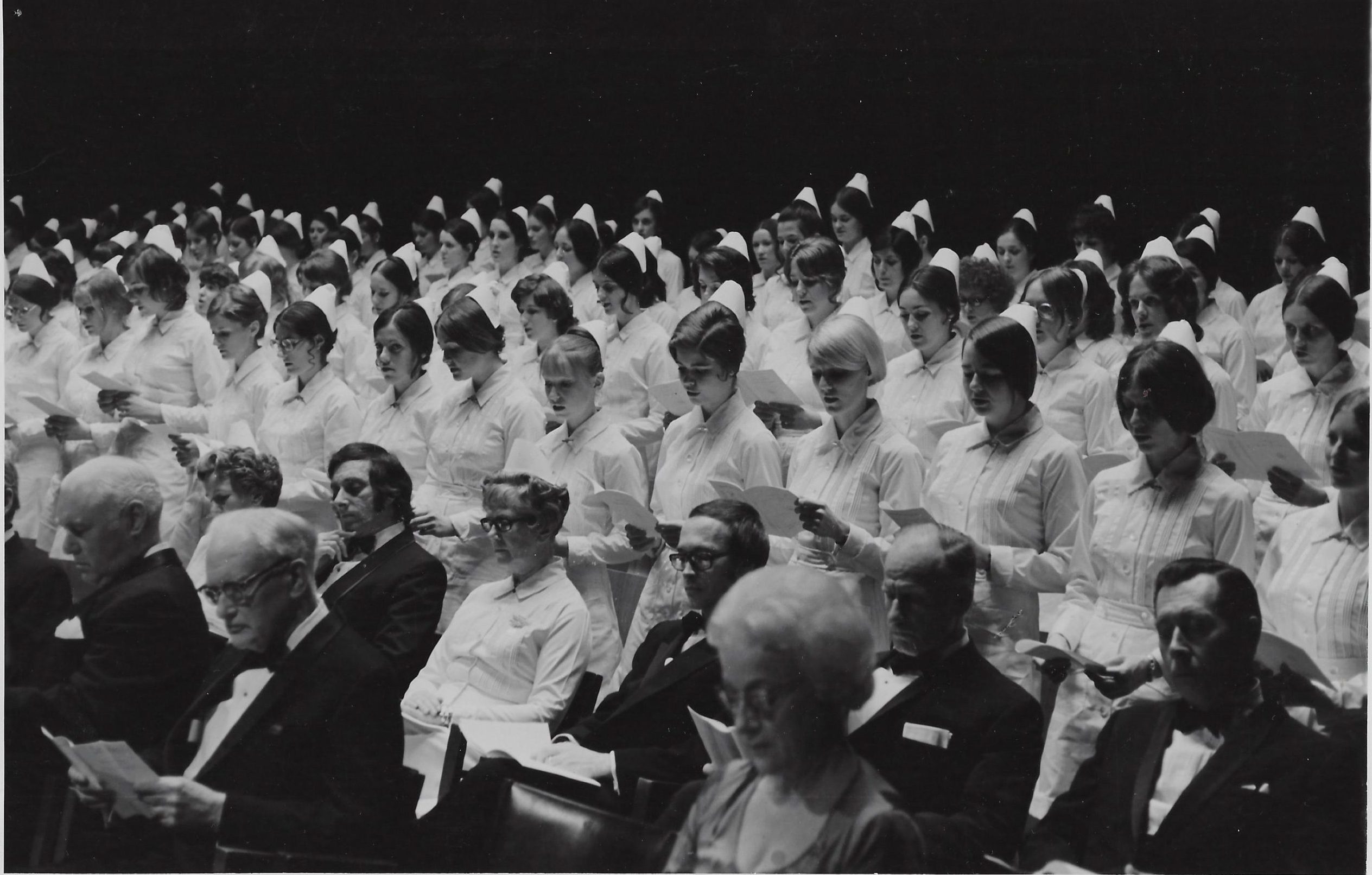 Last Graduation at Place des Arts 1972