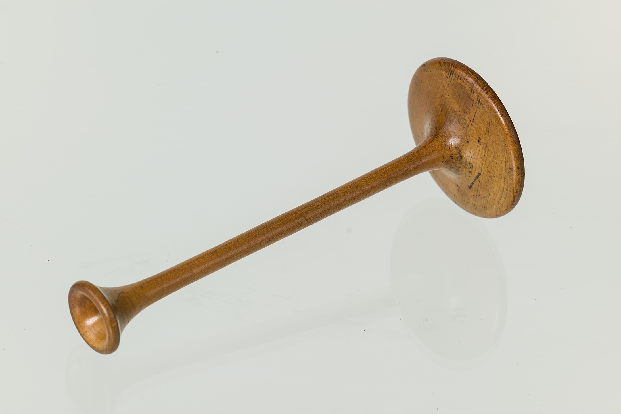 wooden monaural stethoscope